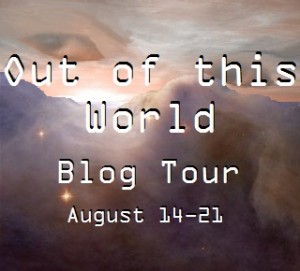 Out of this World blog tour logo